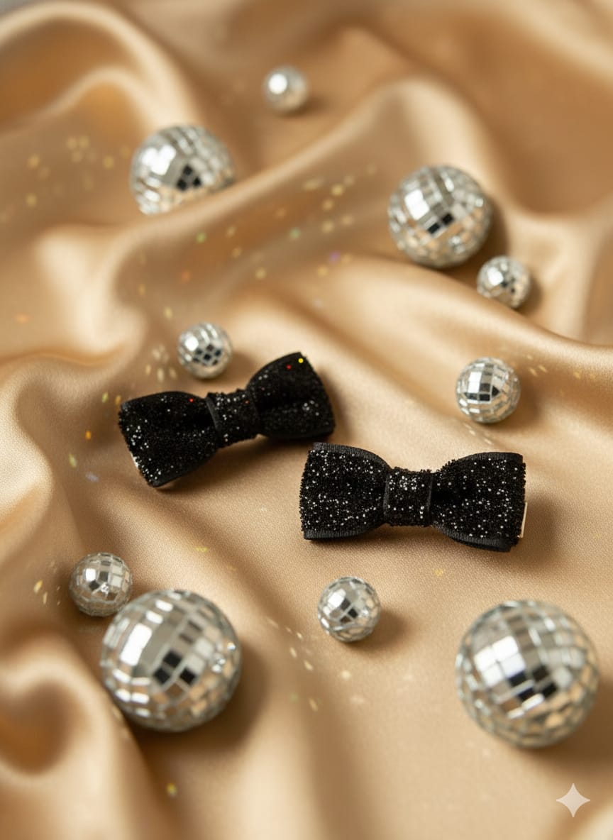 Simli Fiyonk 4 cm Klips Toka 2 'li 