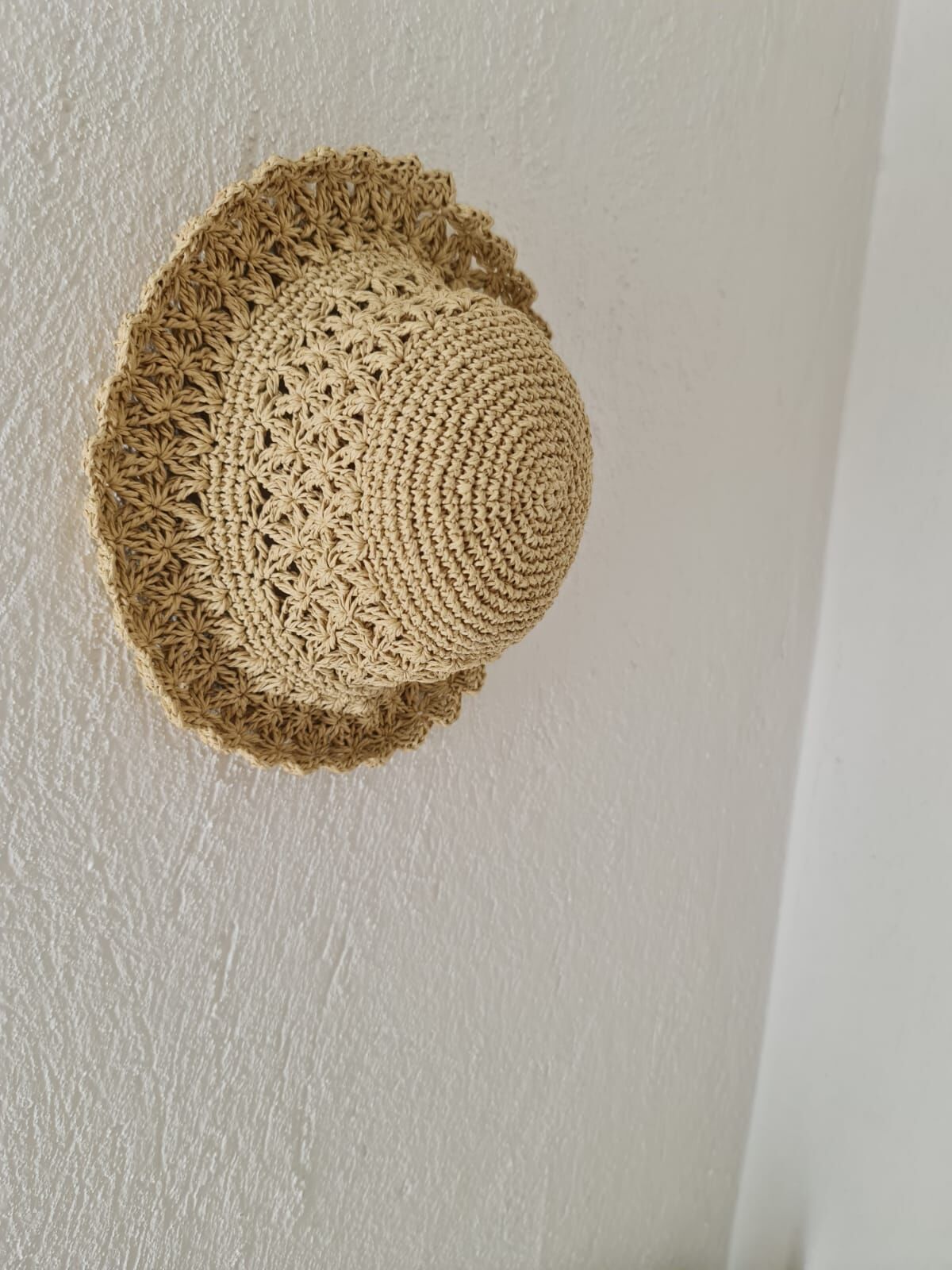 El Örgüsü Hasır Şapka