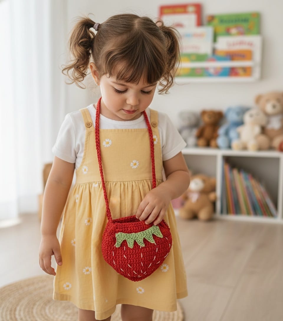 El Örgüsü Hasır Cilek Canta