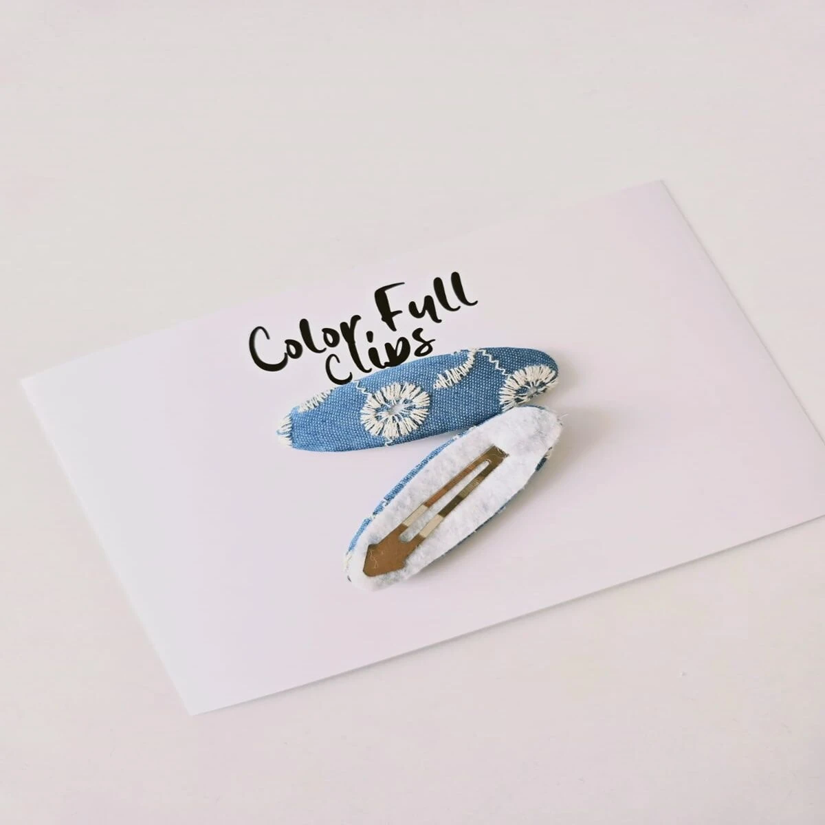 Denim Fisto Çıtçıt Toka Çift