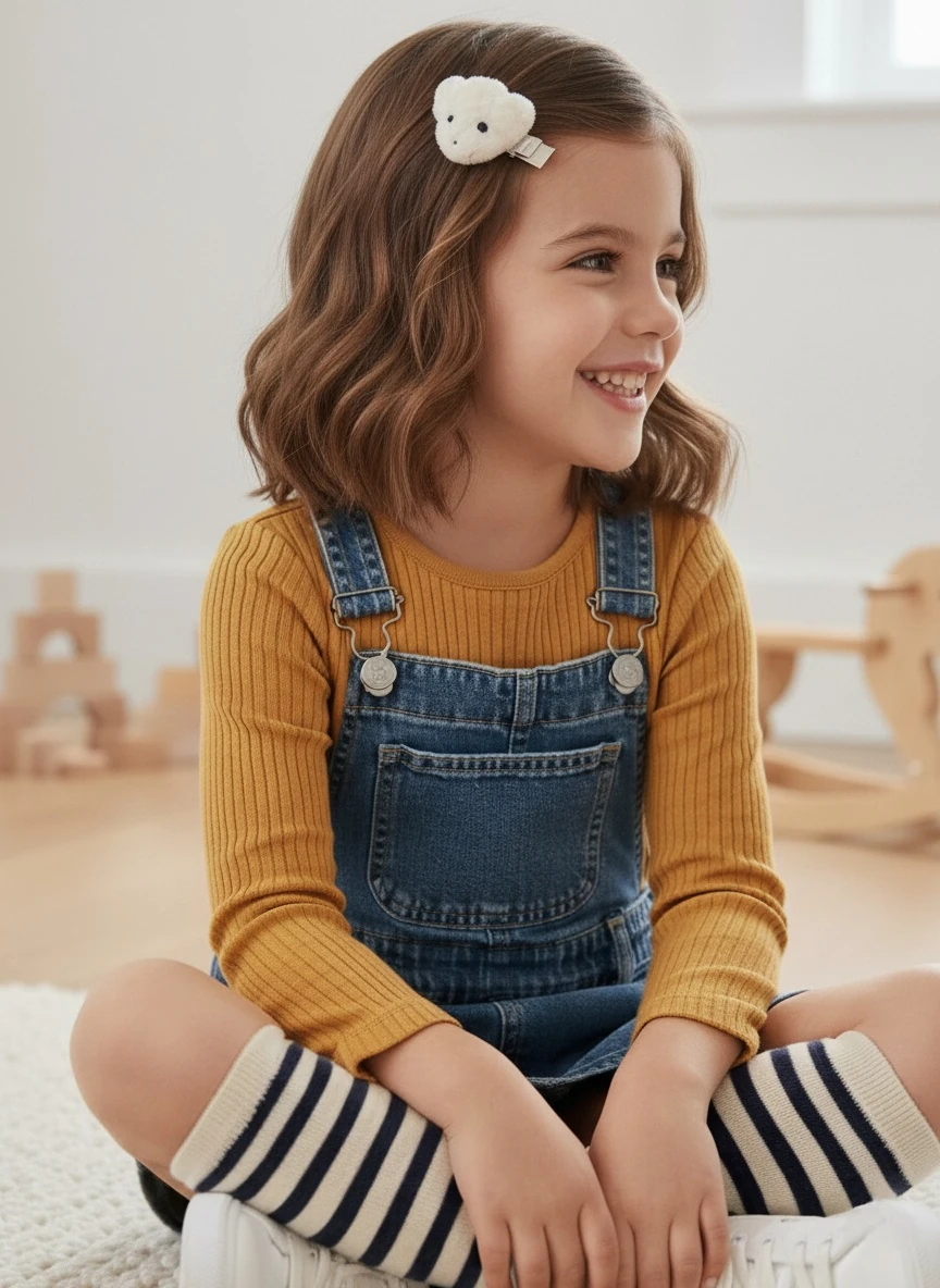 Teddy Peluş Klips Toka Renk Seçeneği ile – 4,5 cm (Tekli)
