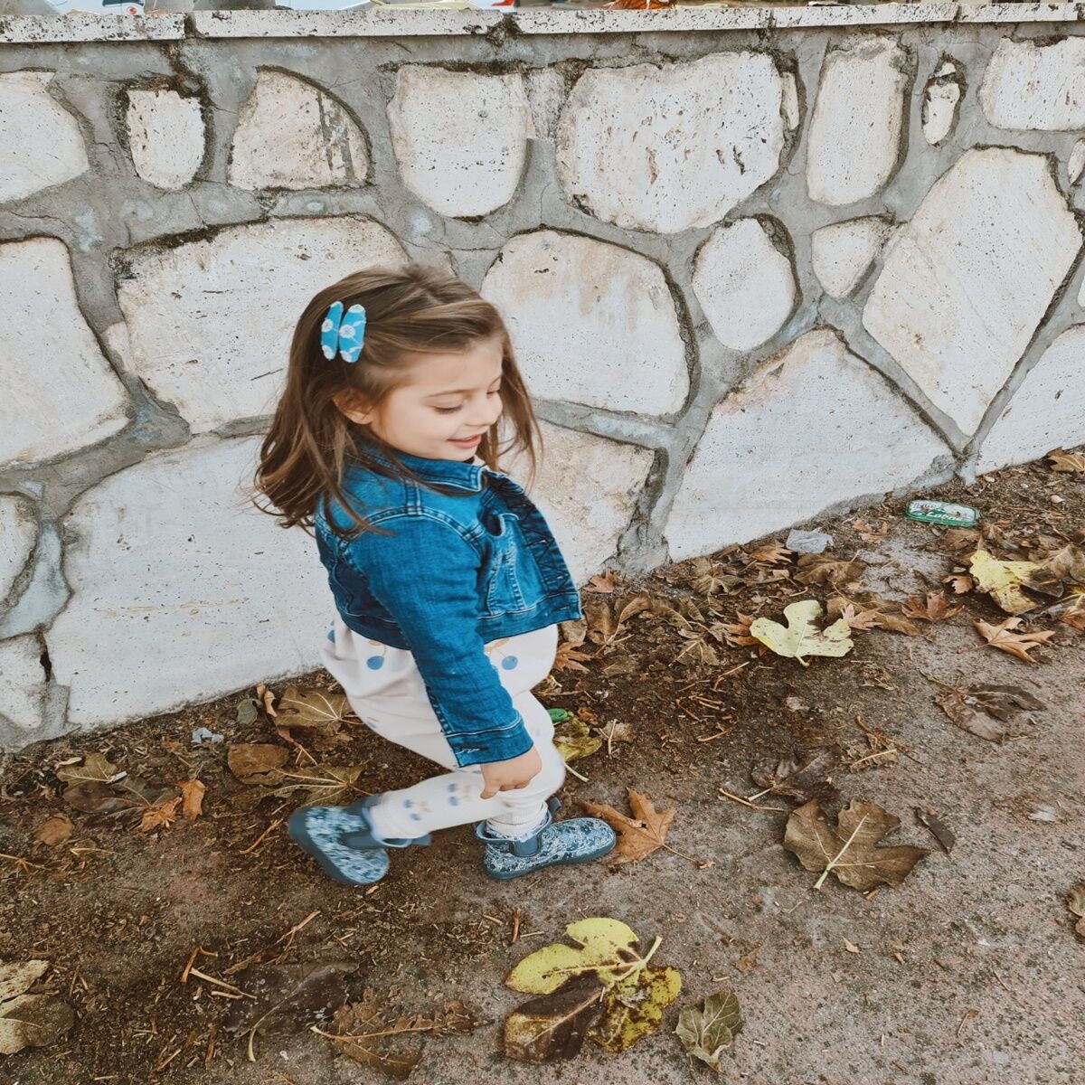 Denim Fisto Çıtçıt Toka Çift