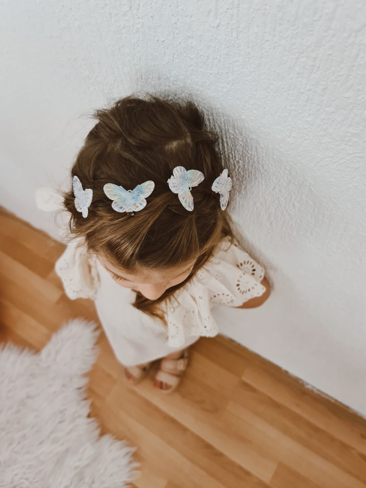 Kelebek Kız Çocuk Ve Kadın Saç Boncuğu