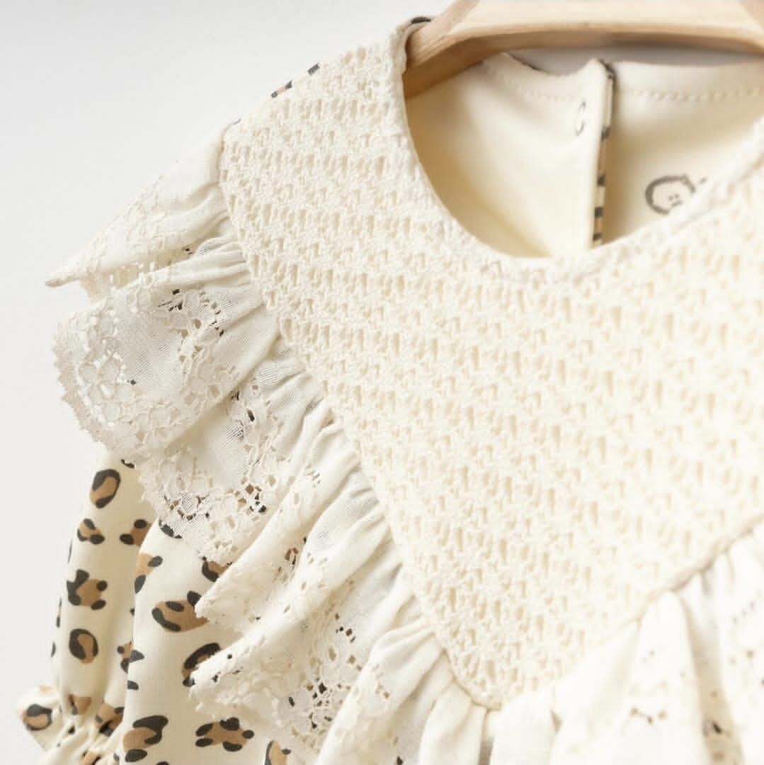 LEOPARLI ÇORAPLI ROMPER