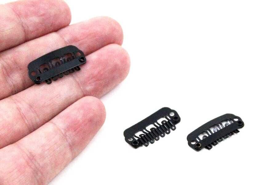 Pötikare Kırmızı Fiyonk Az Saçlı Bebek Tokası