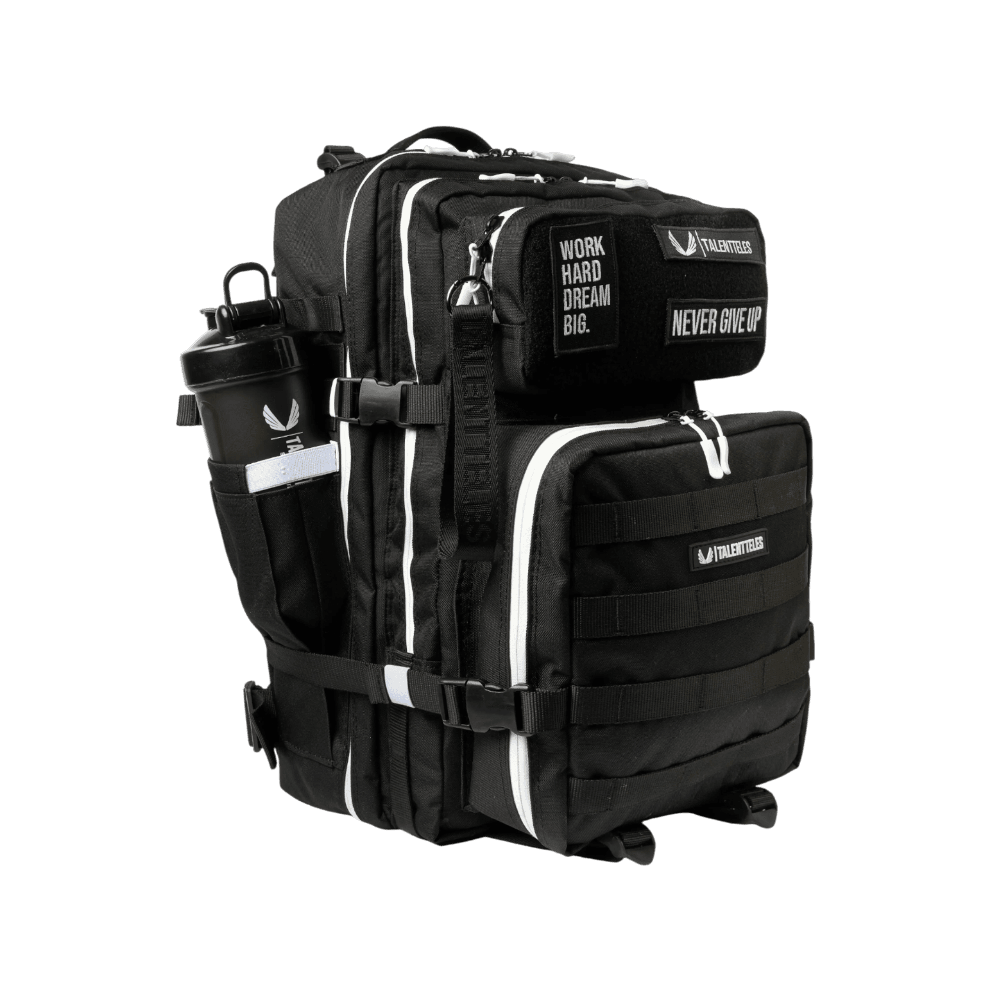 White Black 30L Termal Yemek Bölmeli Sırt Çantası