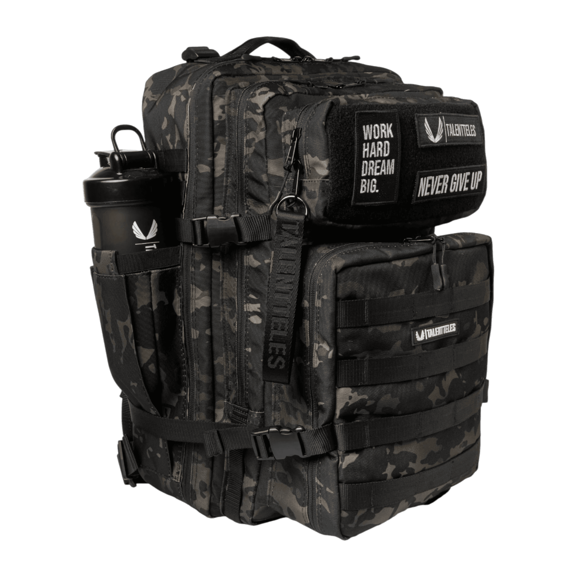 Camo Black 45L Sırt Çantası