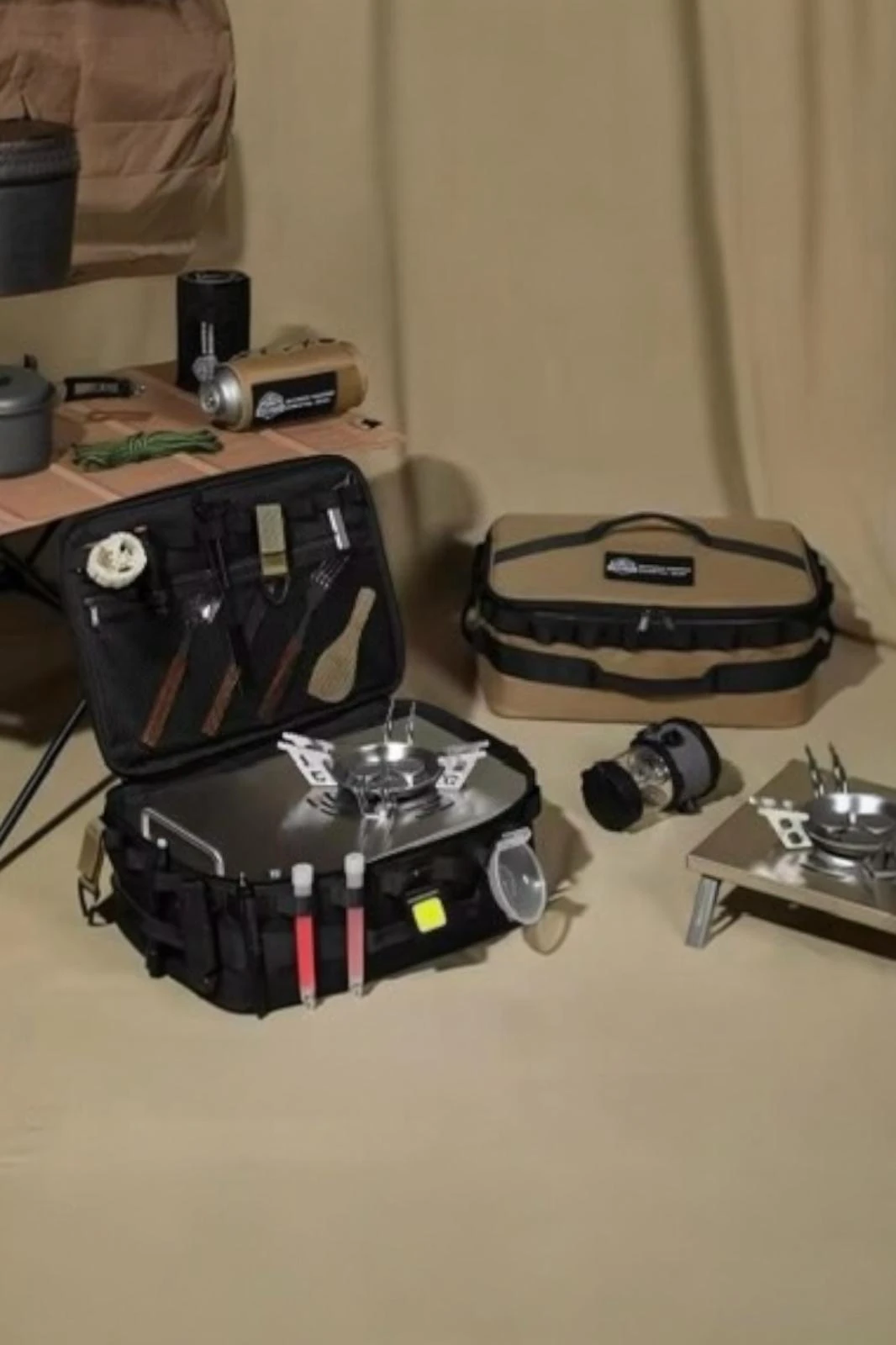 GR7 Black Organizer 25L Kamp Çantası