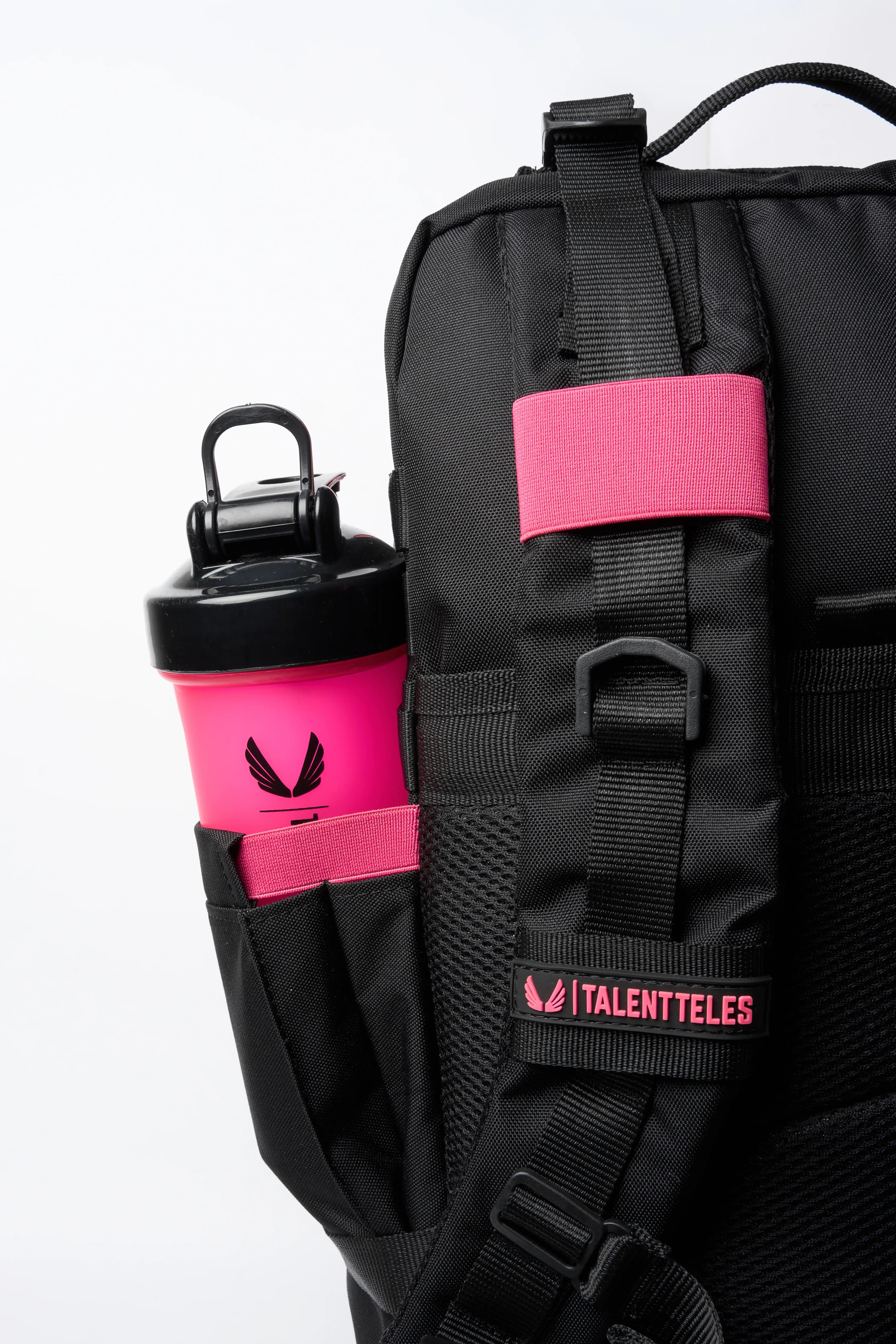 Pink Black 50L Termal Yemek Bölmeli Sırt Çantası