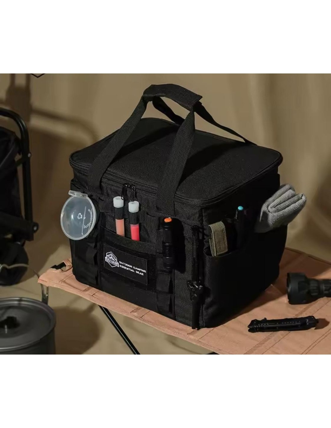 GR1 Kamp Çantası 35L - Black