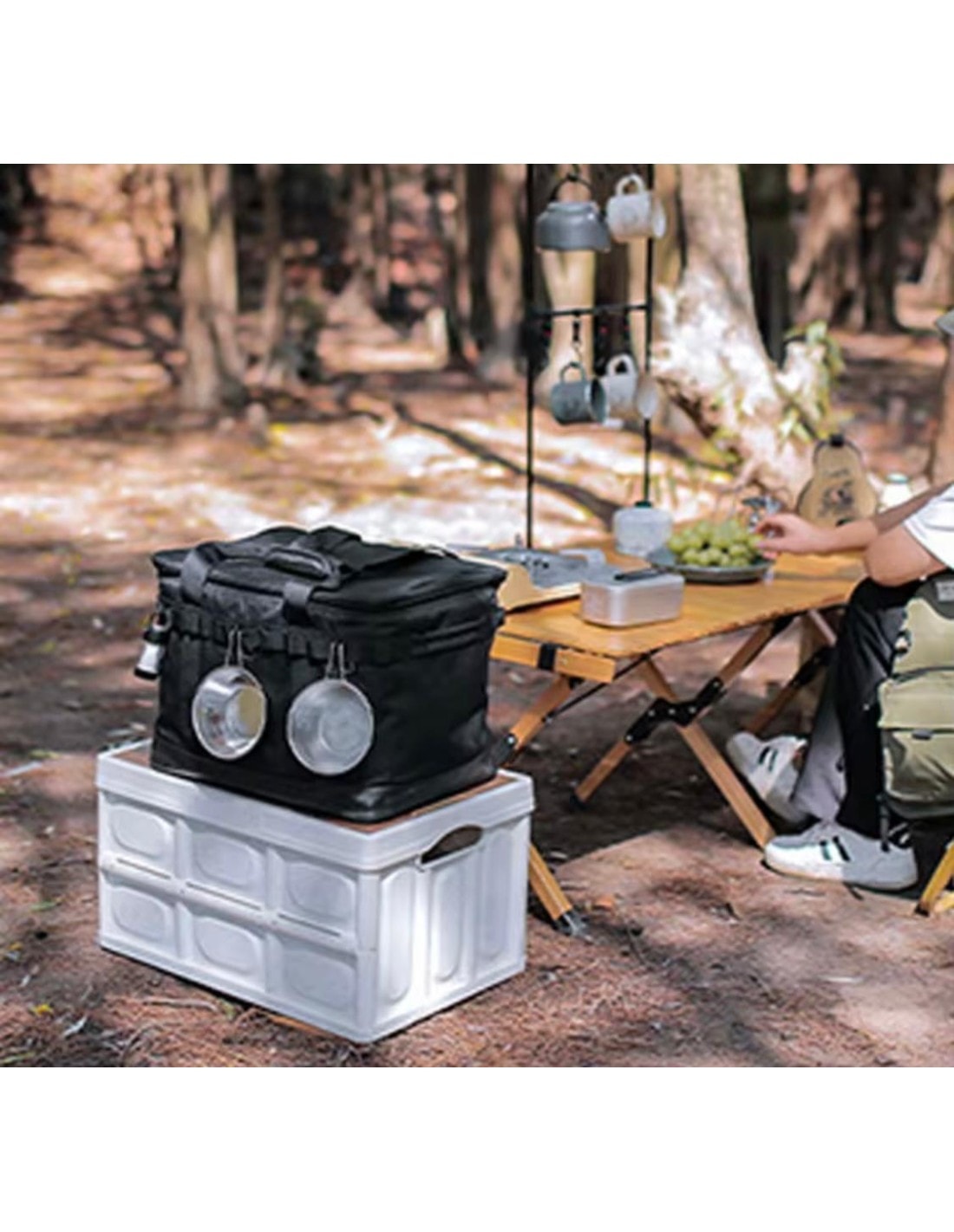 GR1 Kamp Çantası 35L - Black