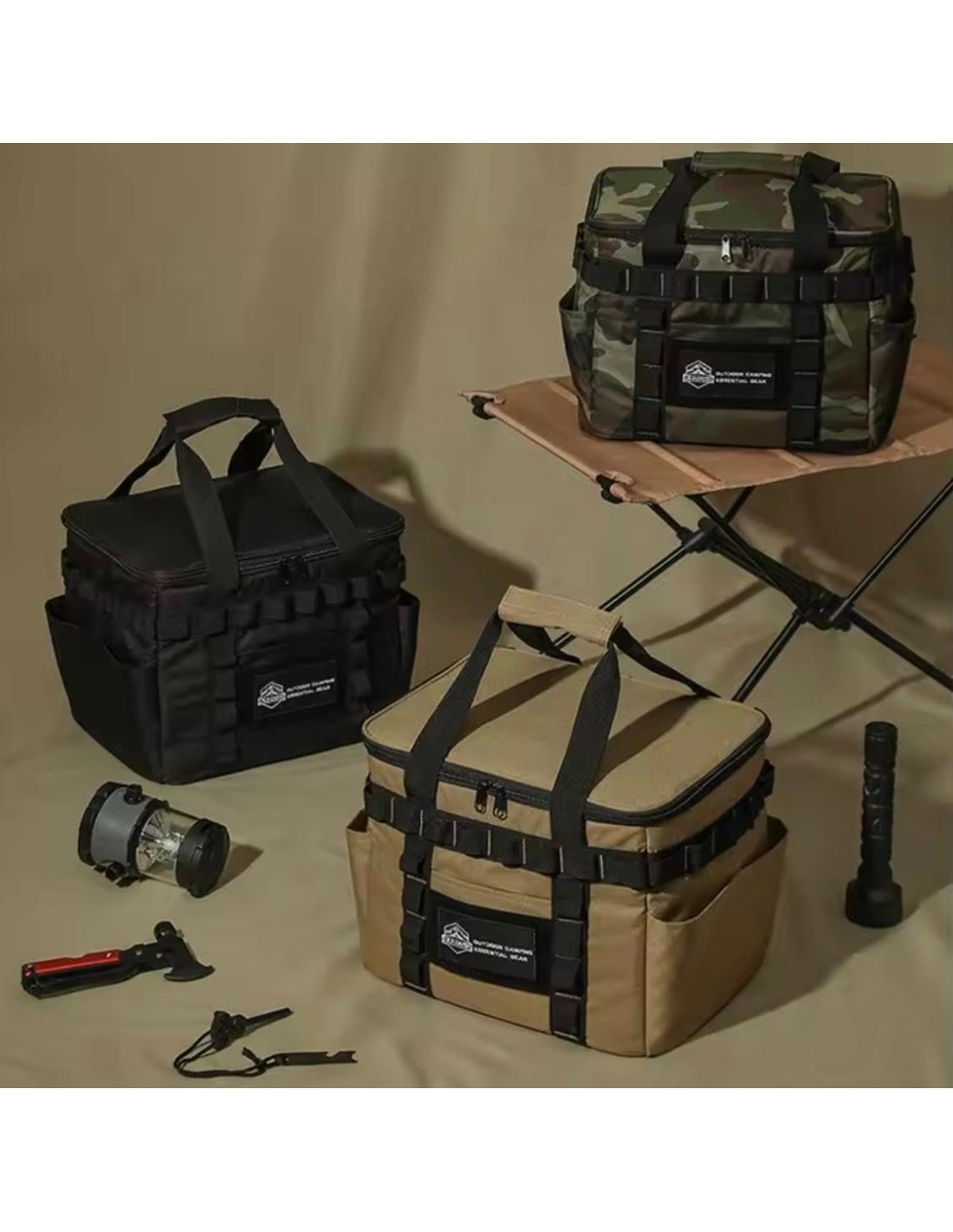 GR1 Kamp Çantası 35L - Black
