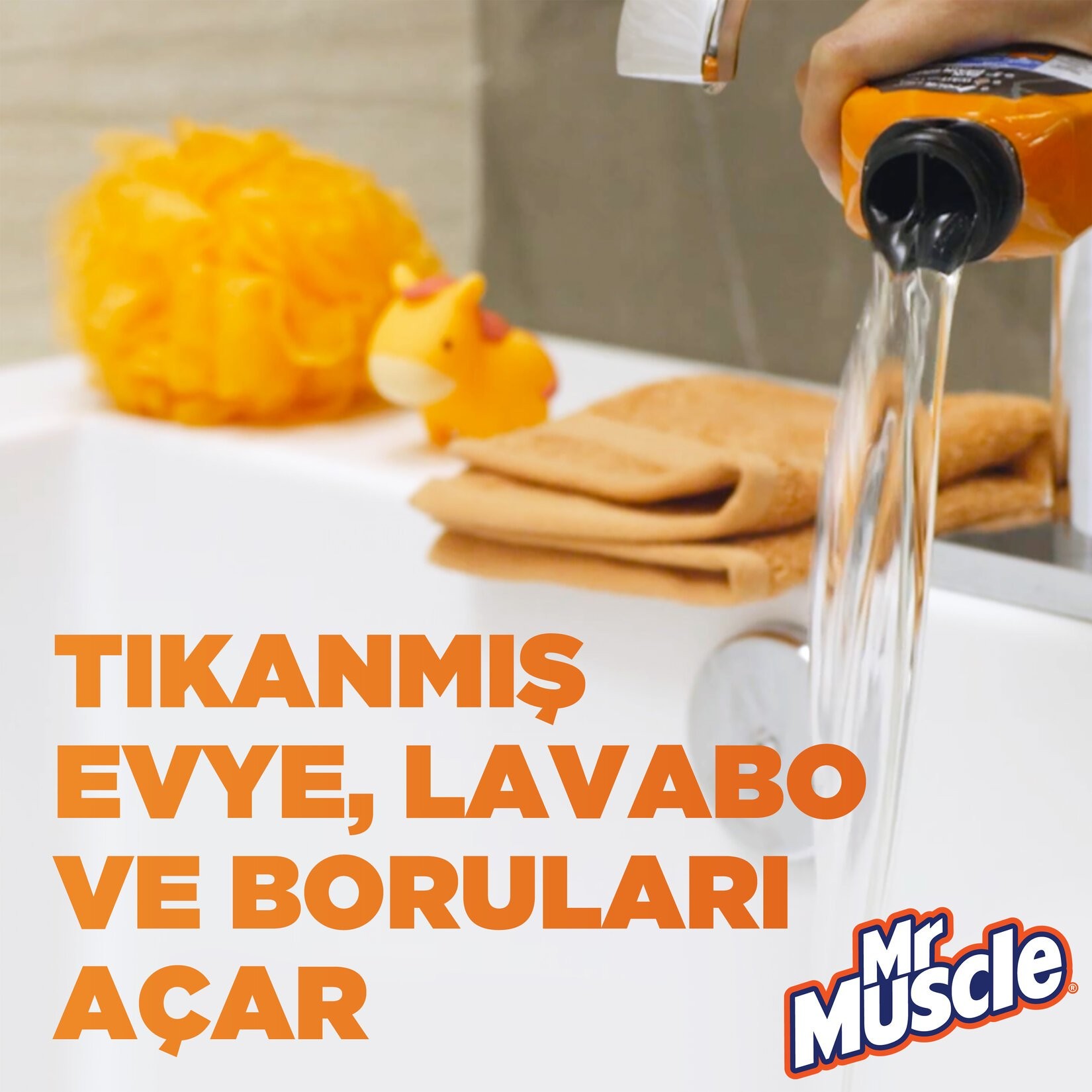 Mr. Muscle Jel Lavabo Açıcı 1 L