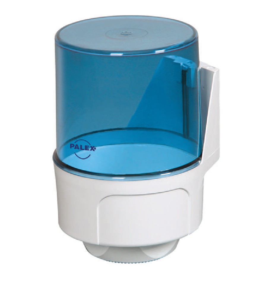 İçten Çekme Kağıt Havlu Dispenseri Şeffaf Mavi 3458-1