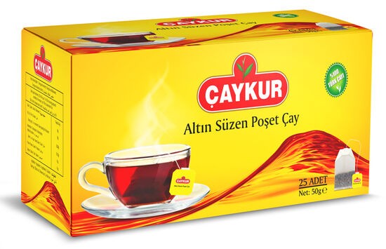 Çaykur Altın Süzen Bardak Poşet Çay 50 g 25 Adet