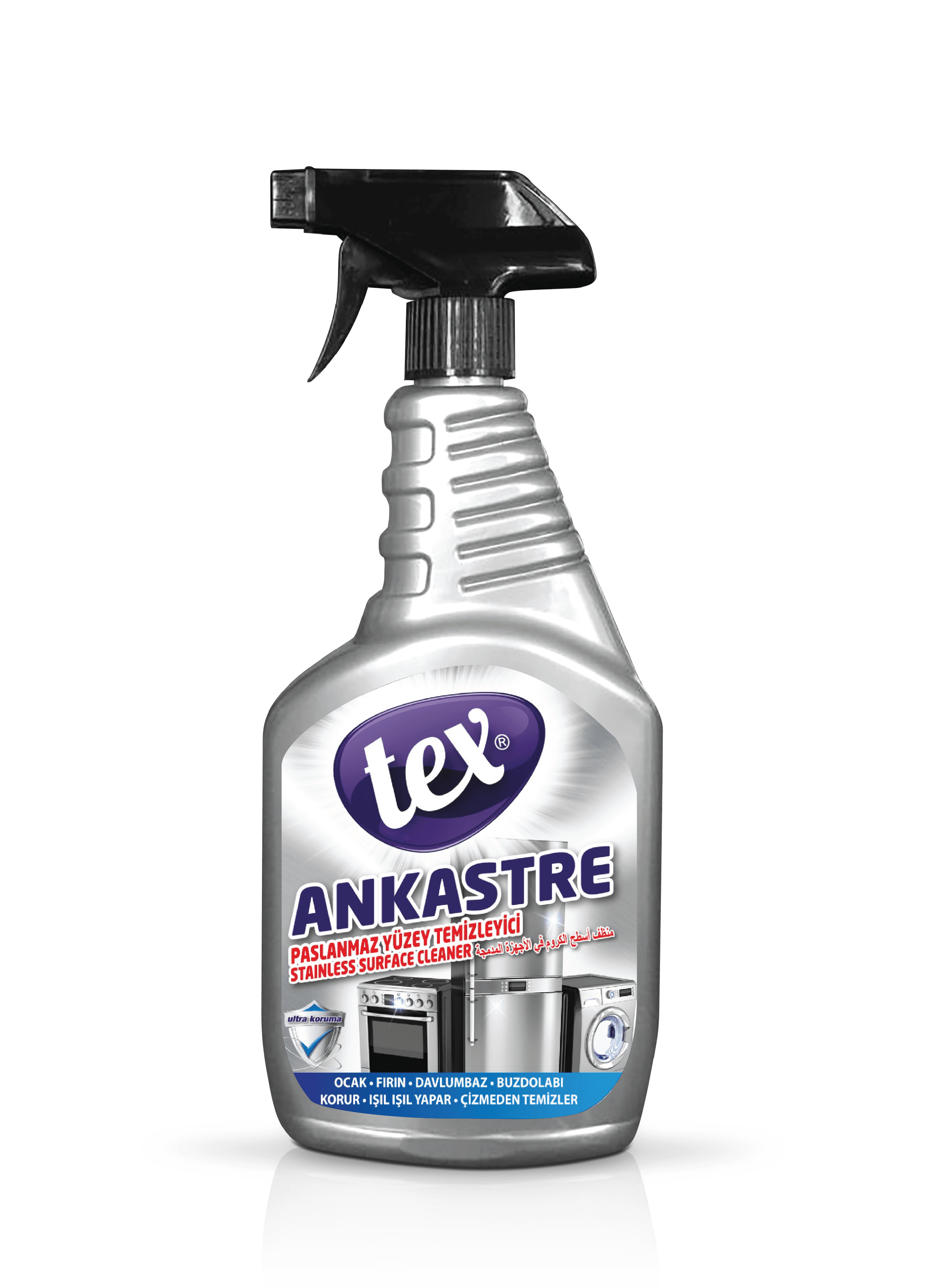 Tex Ankastre Paslanmaz Yüzey Temizleyicisi 750 ml