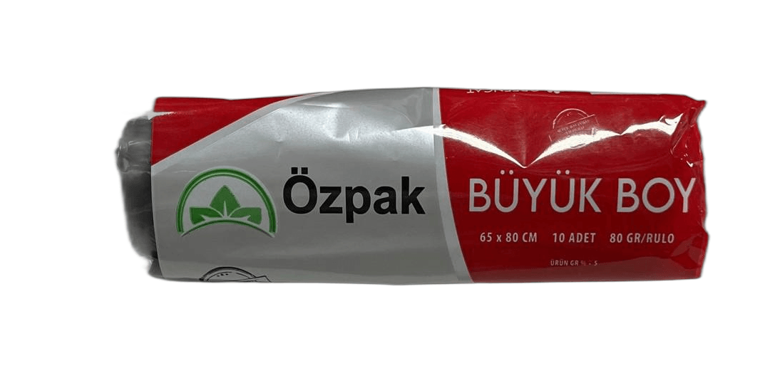Özpak Çöp Torbası Büyük Boy 65x80 cm 10 adet