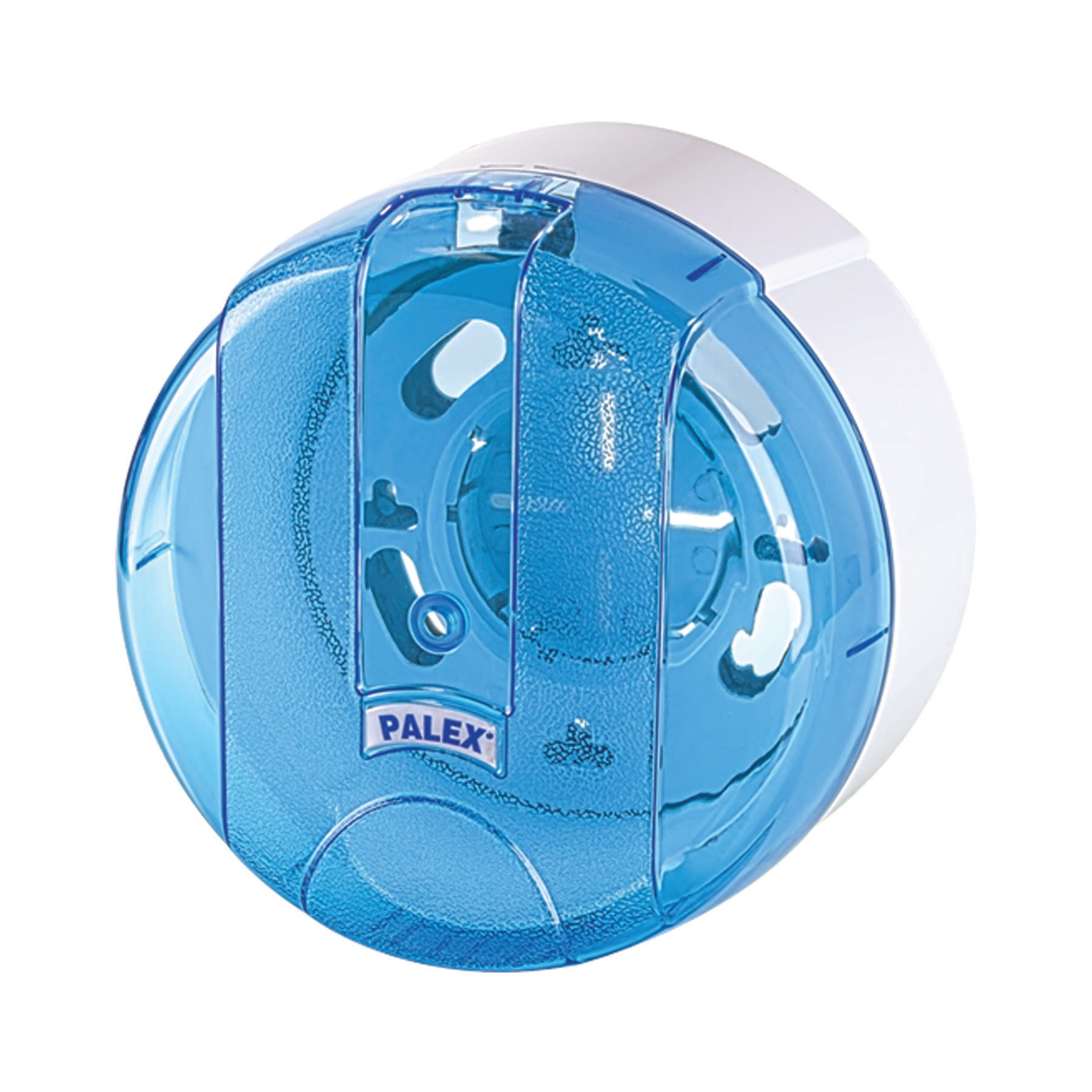 Pratik Tuvalet Kağıdı Dispenseri Şeffaf Mavi 3440 - 1