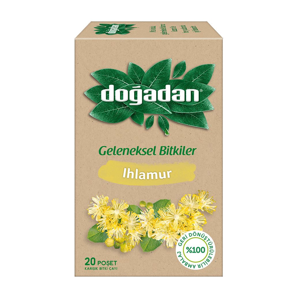 Doğadan Ihlamur Poşet Çay 20'li