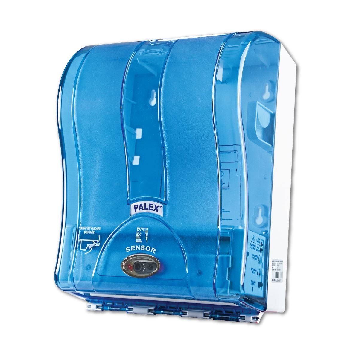 Prestij Otomatik Havlu Dispenseri Şeffaf Mavi 3491 - 1