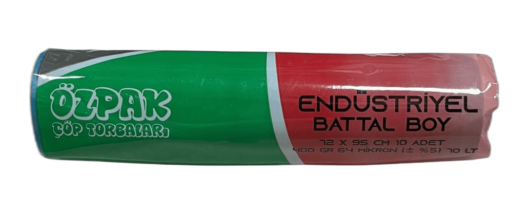 Özpak Çöp Torbası Battal Boy 72x95 cm 10 adet