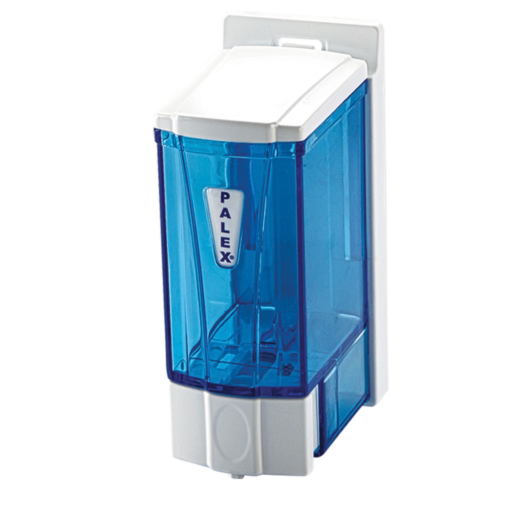 Mini Sıvı Sabun Dispenseri 250 cc Şeffaf Mavi 3562-1