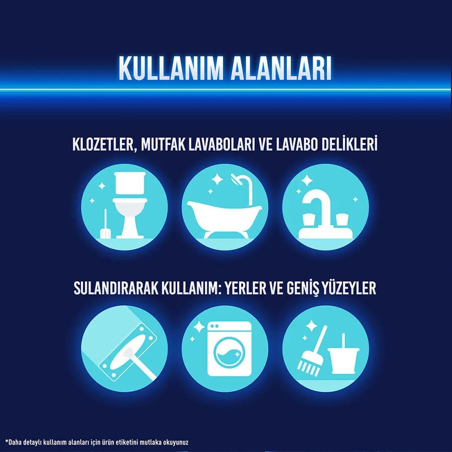 Domestos Çamaşır Suyu Dağ Esintisi 750 ml