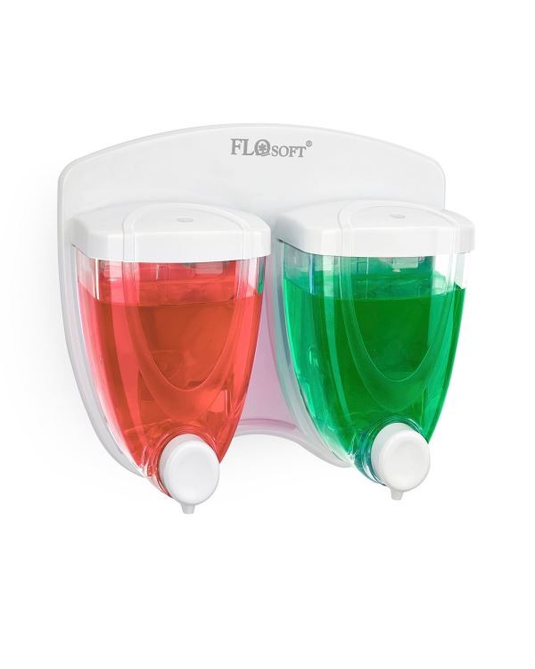 Flosoft Sıvı Sabunluk İkiz 350+350 ml F029