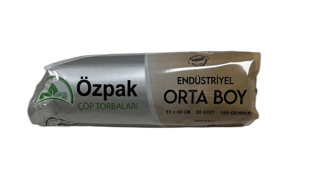 Özpak Çöp Torbası Orta Boy 55x60 cm 20 adet