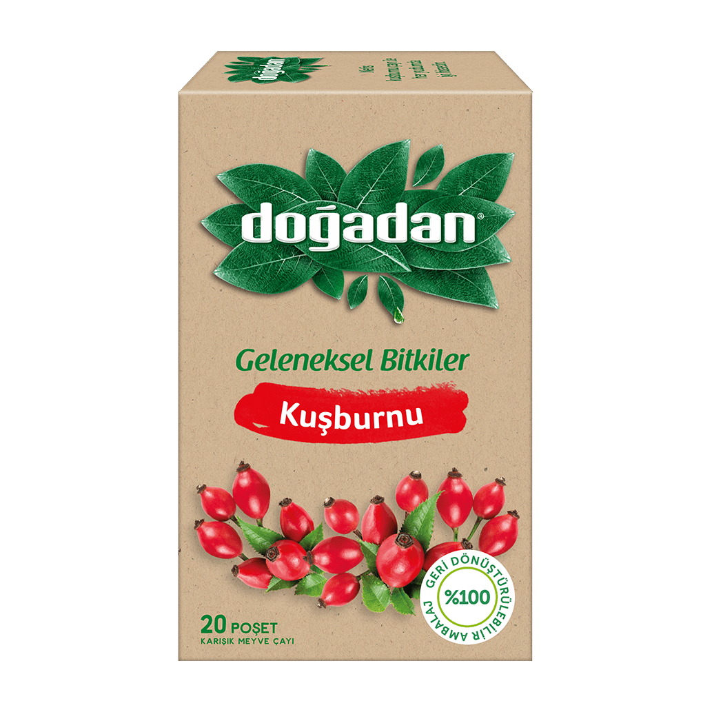 Doğadan Geleneksel Bitkiler Kuşburnu 20'li