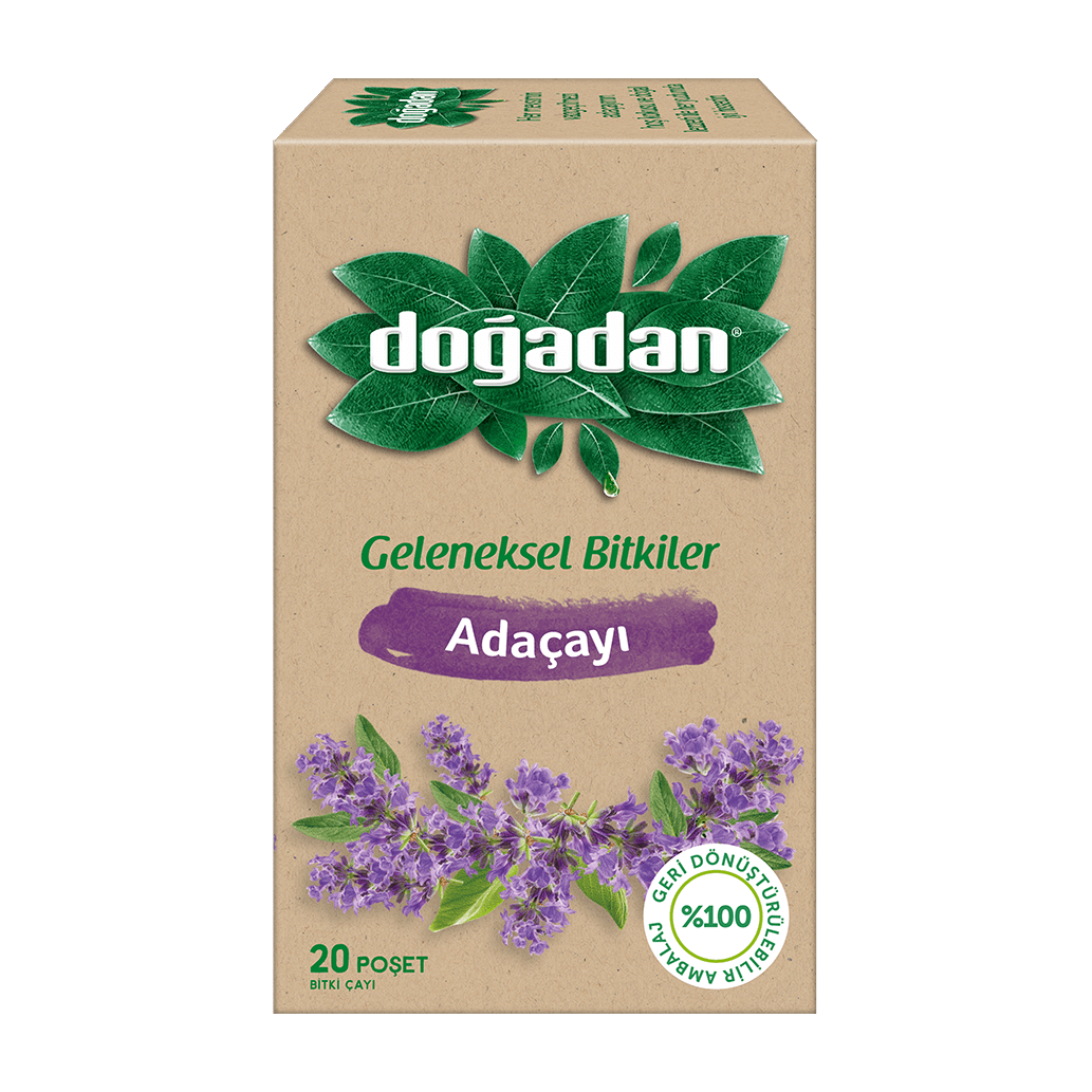 Doğadan Geleneksel Bitkiler Adaçayı 20'li