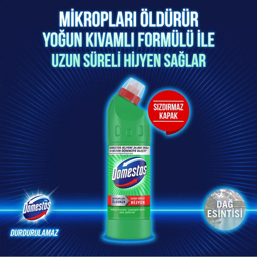Domestos Çamaşır Suyu Dağ Esintisi 750 ml