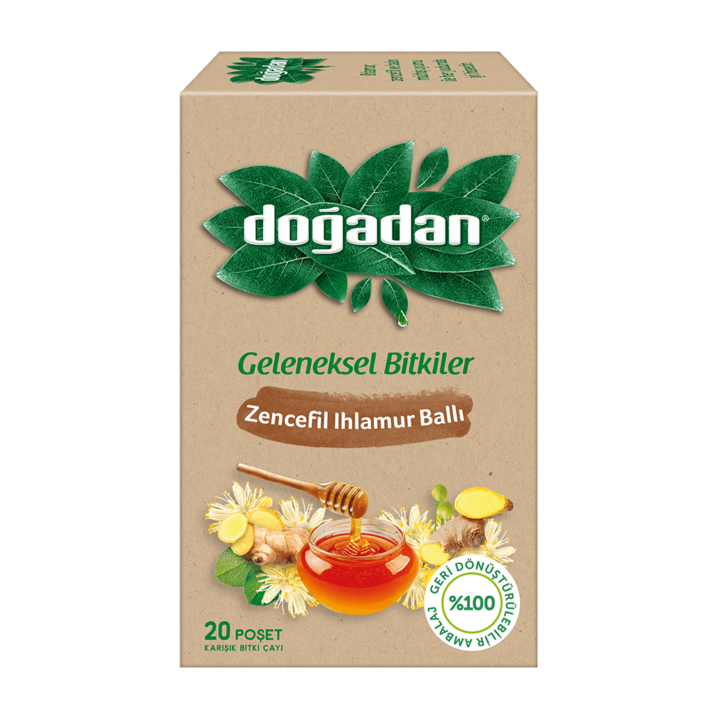 Doğadan Zencefil Ihlamur Ballı 20'li