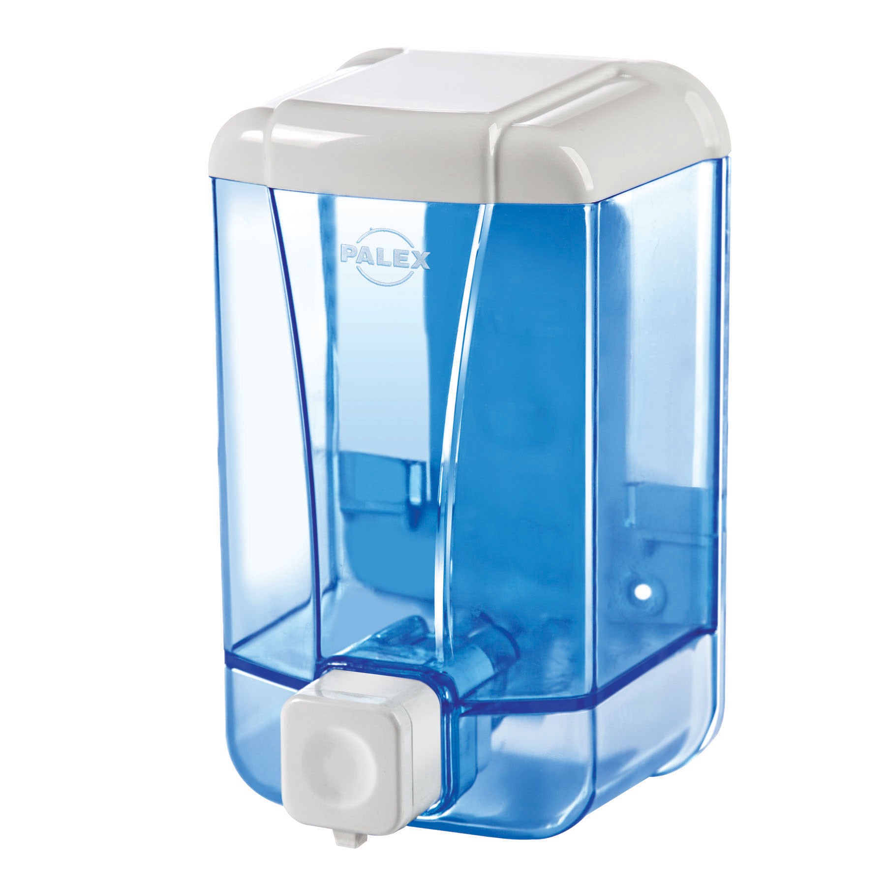 Sıvı Sabun Dispenseri 1000 cc Şeffaf Mavi 3430 - 1