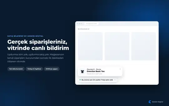 Satış Bildirimi by Keskin Digital ekran görüntüsü 1