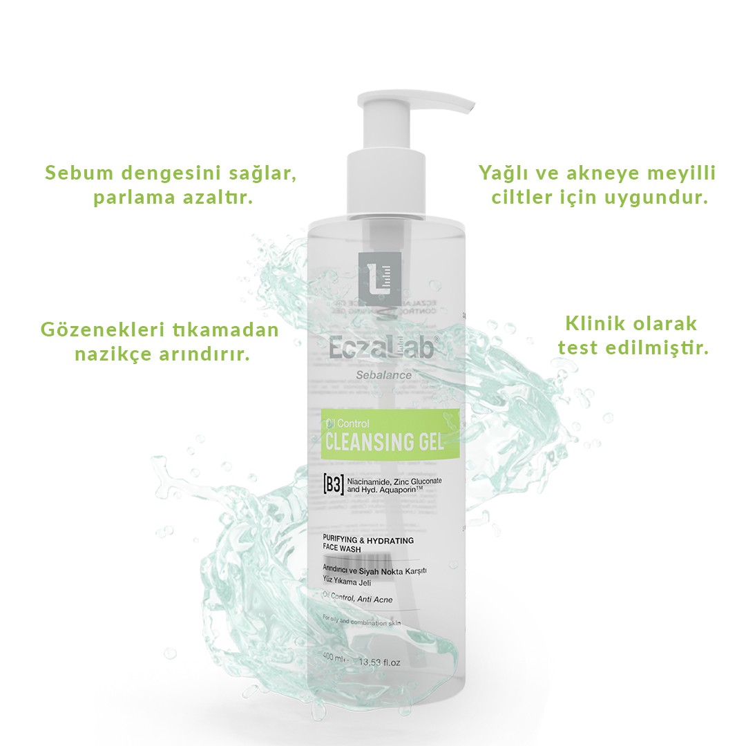 Sebalance Oil Control Cleansing Gel | Yağlı Ciltler Için Temizleme Jeli | 400ML