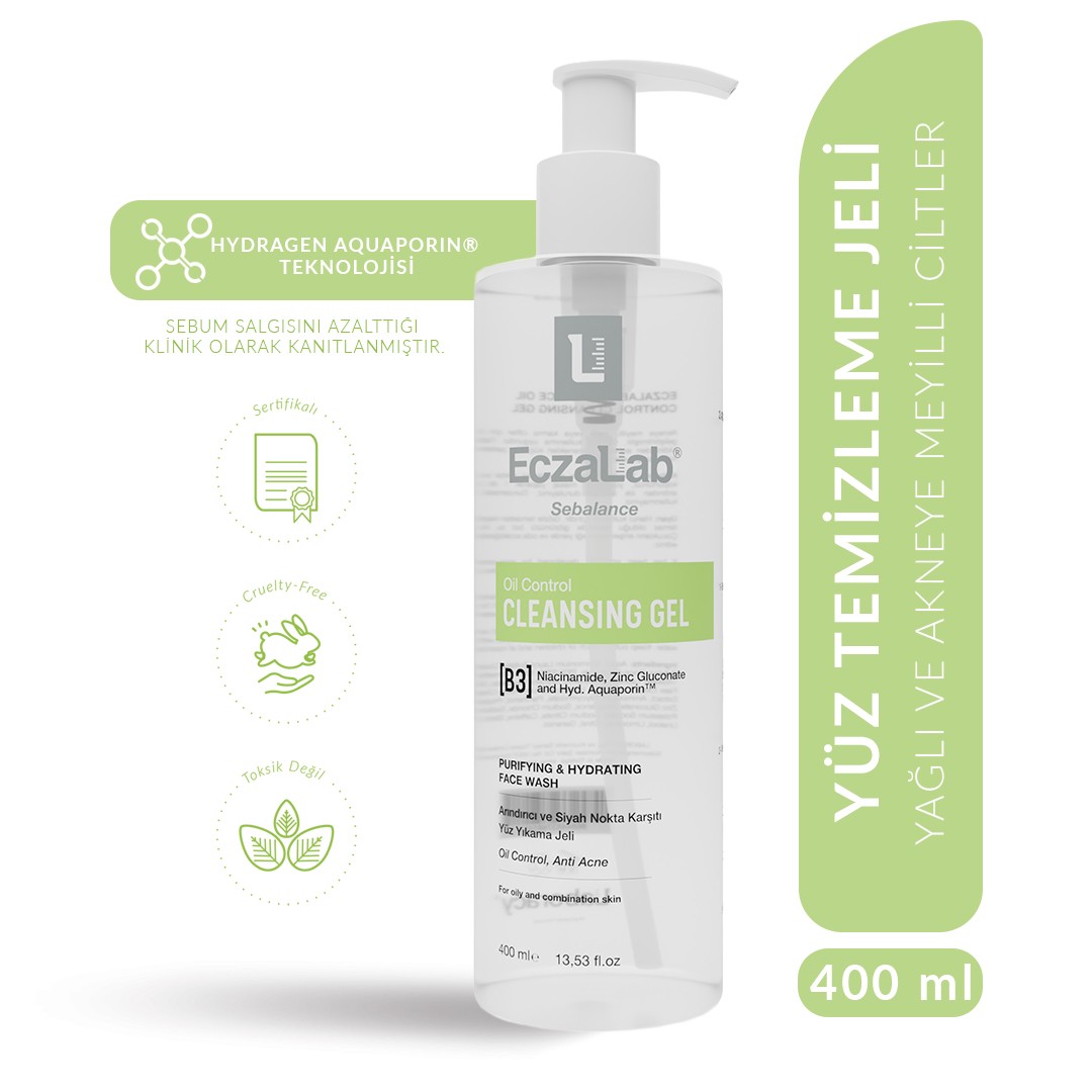 Sebalance Oil Control Cleansing Gel | Yağlı Ciltler Için Temizleme Jeli | 400ML