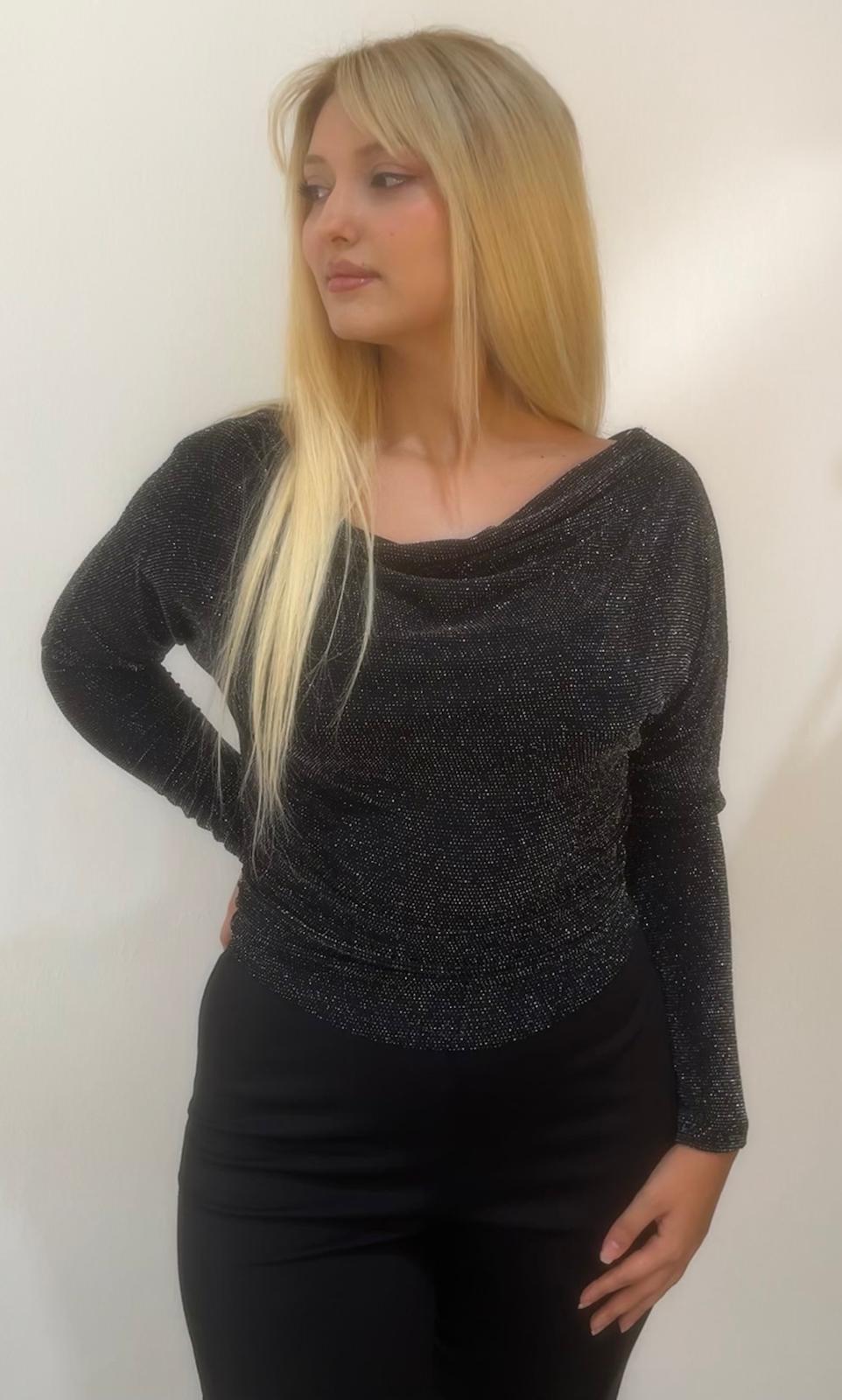 Sim Detaylı Şık Bluz