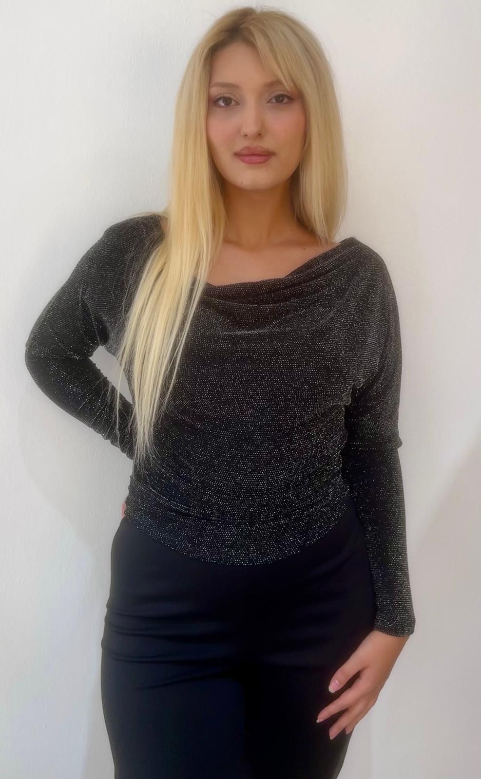 Sim Detaylı Şık Bluz