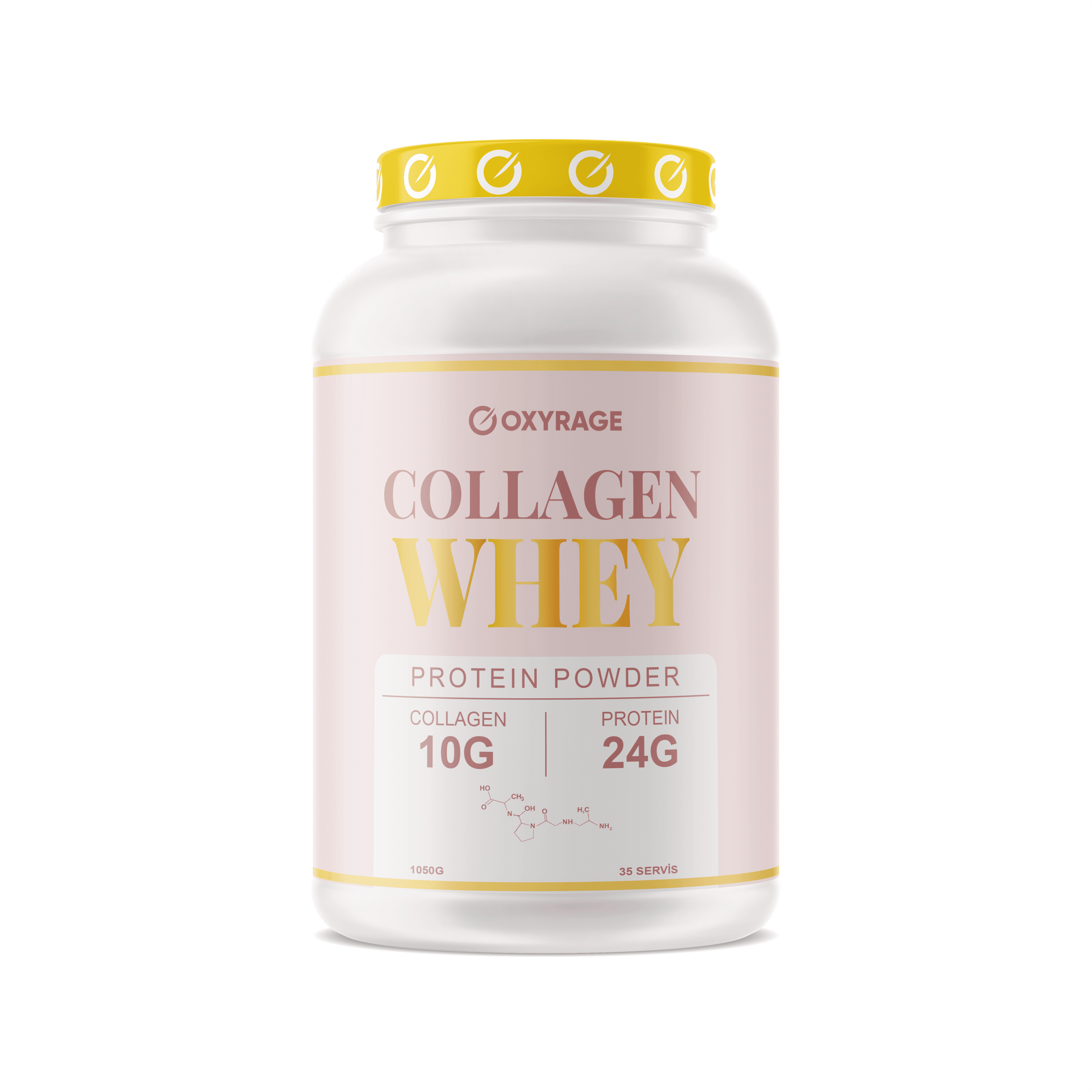 OXYRAGE KOLAJENLİ WHEY DUBLE ÇİKOLATA
