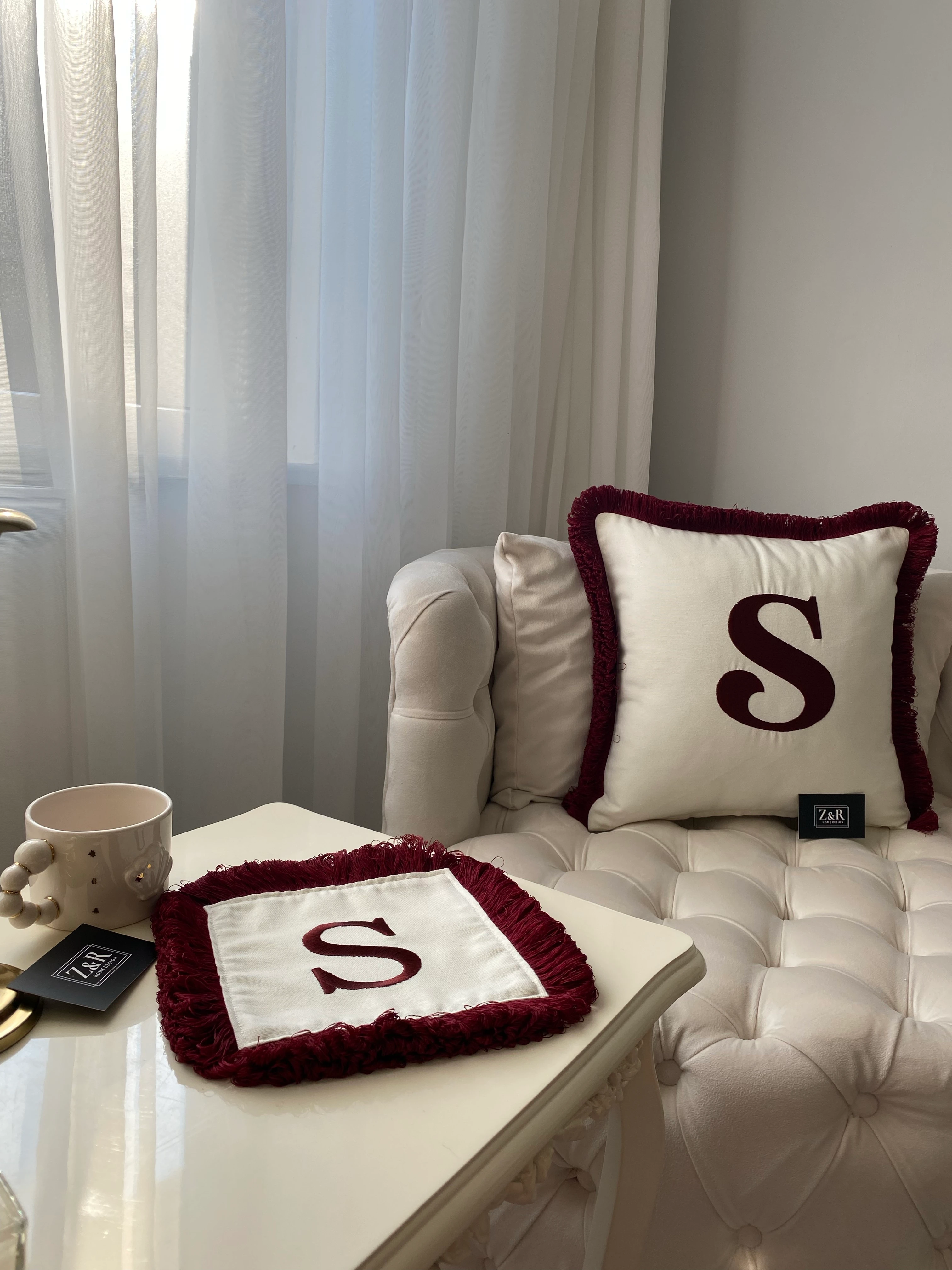 Kişiselleştirilmiş Kırlent Kılıfı ve Peçete