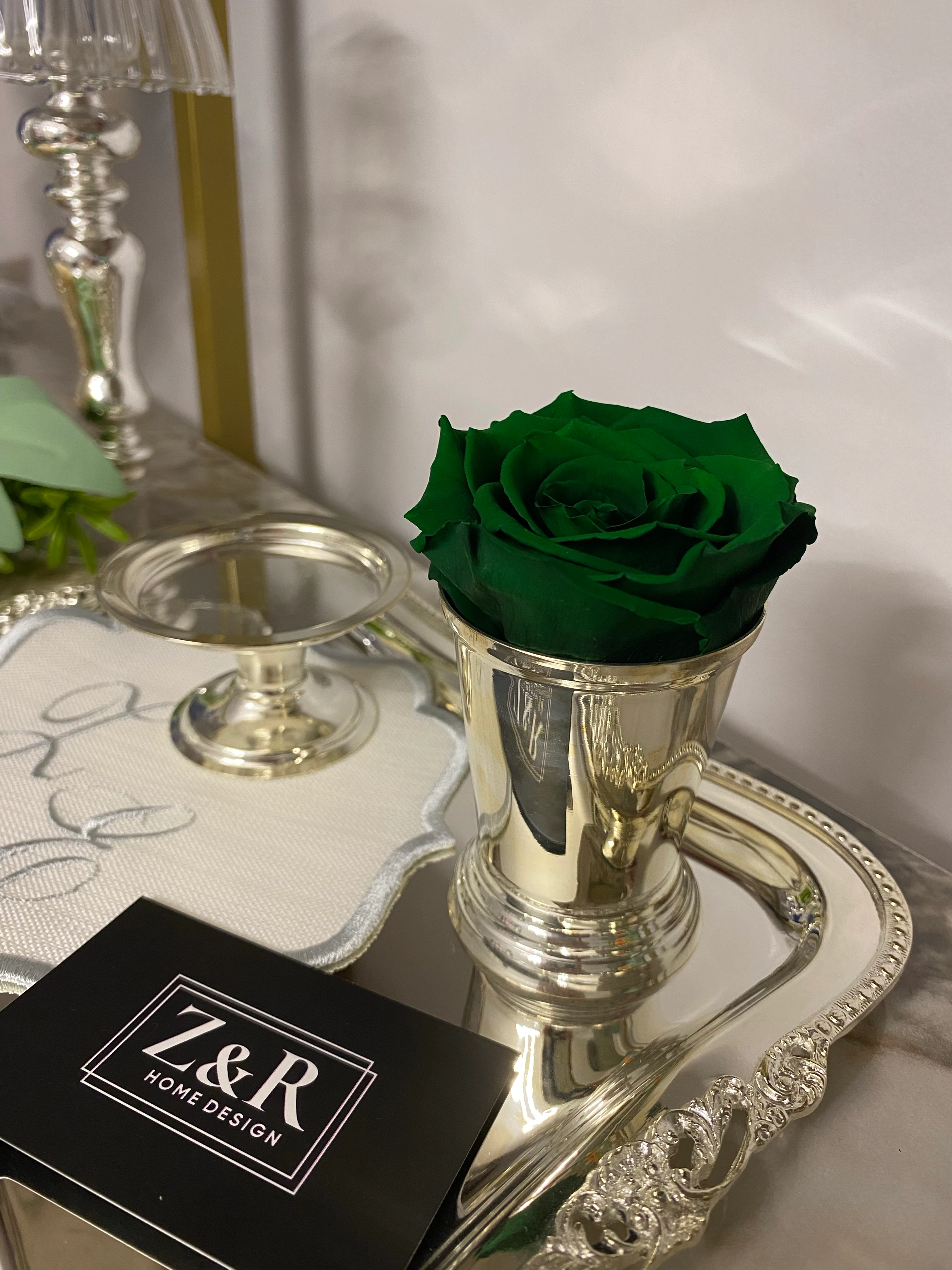 Solmayan Ekvator Gülü-Yeşil