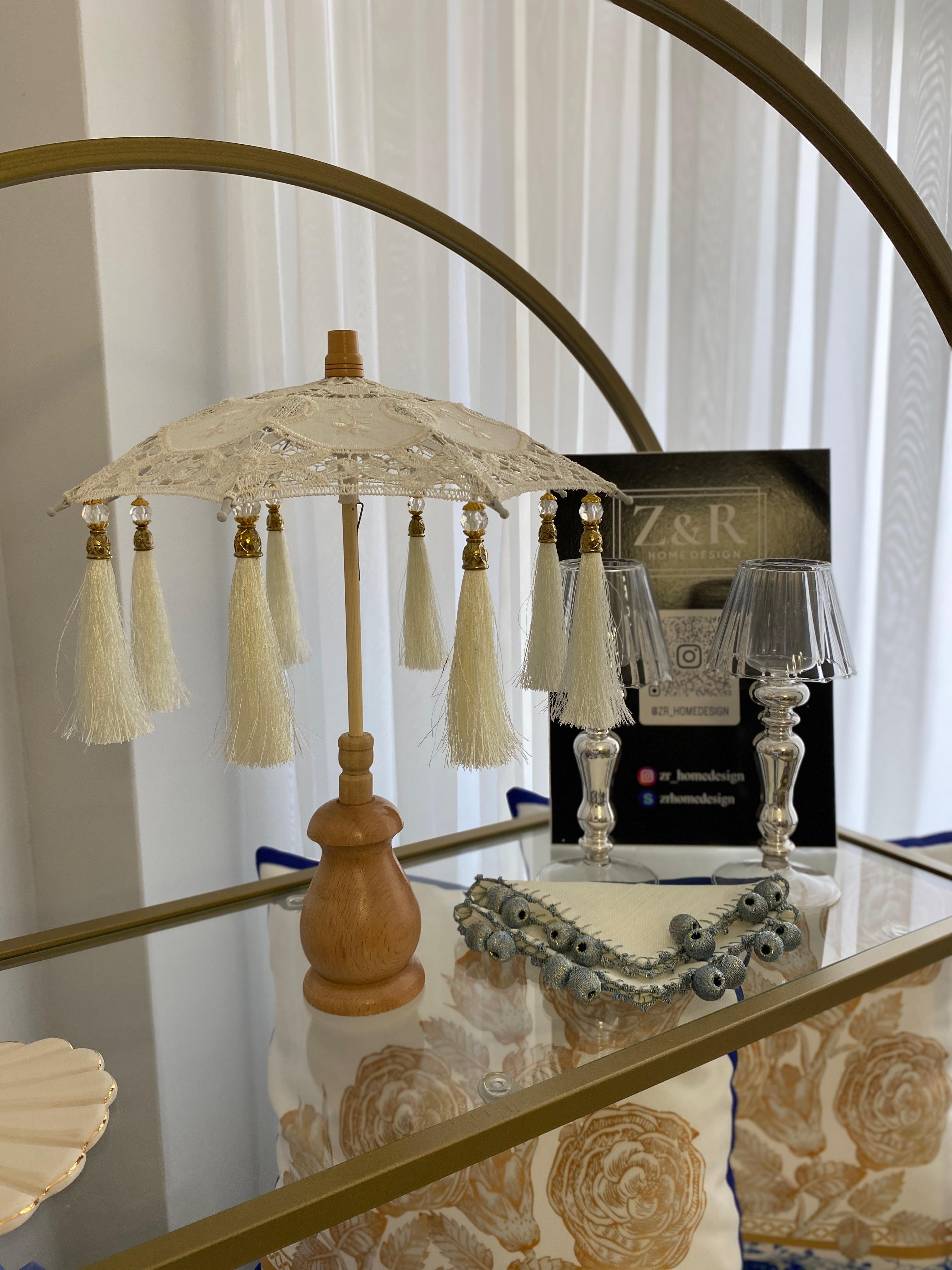 Dantelli Bali Şemsiyesi