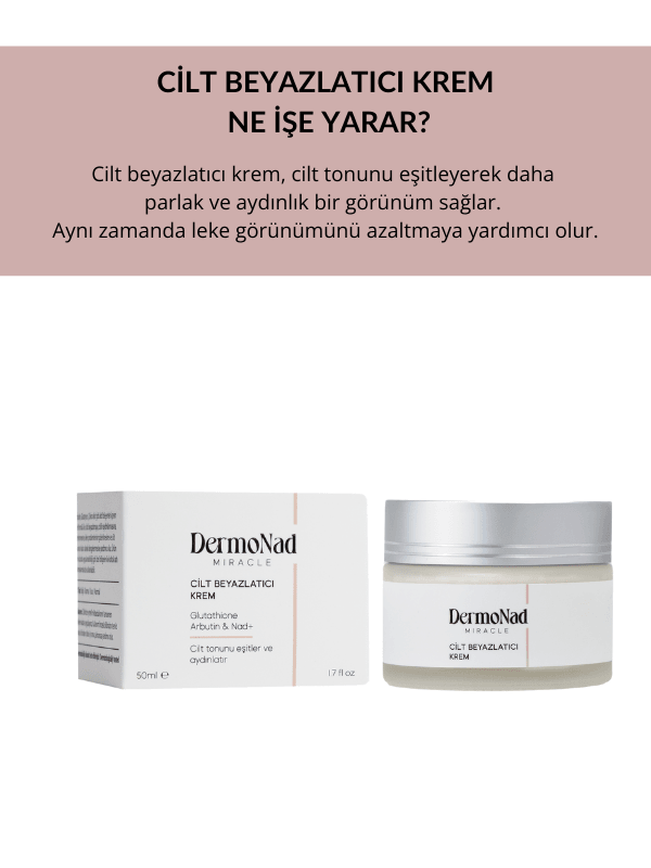 DermoNad Cilt Beyazlatıcı Krem 50 ML