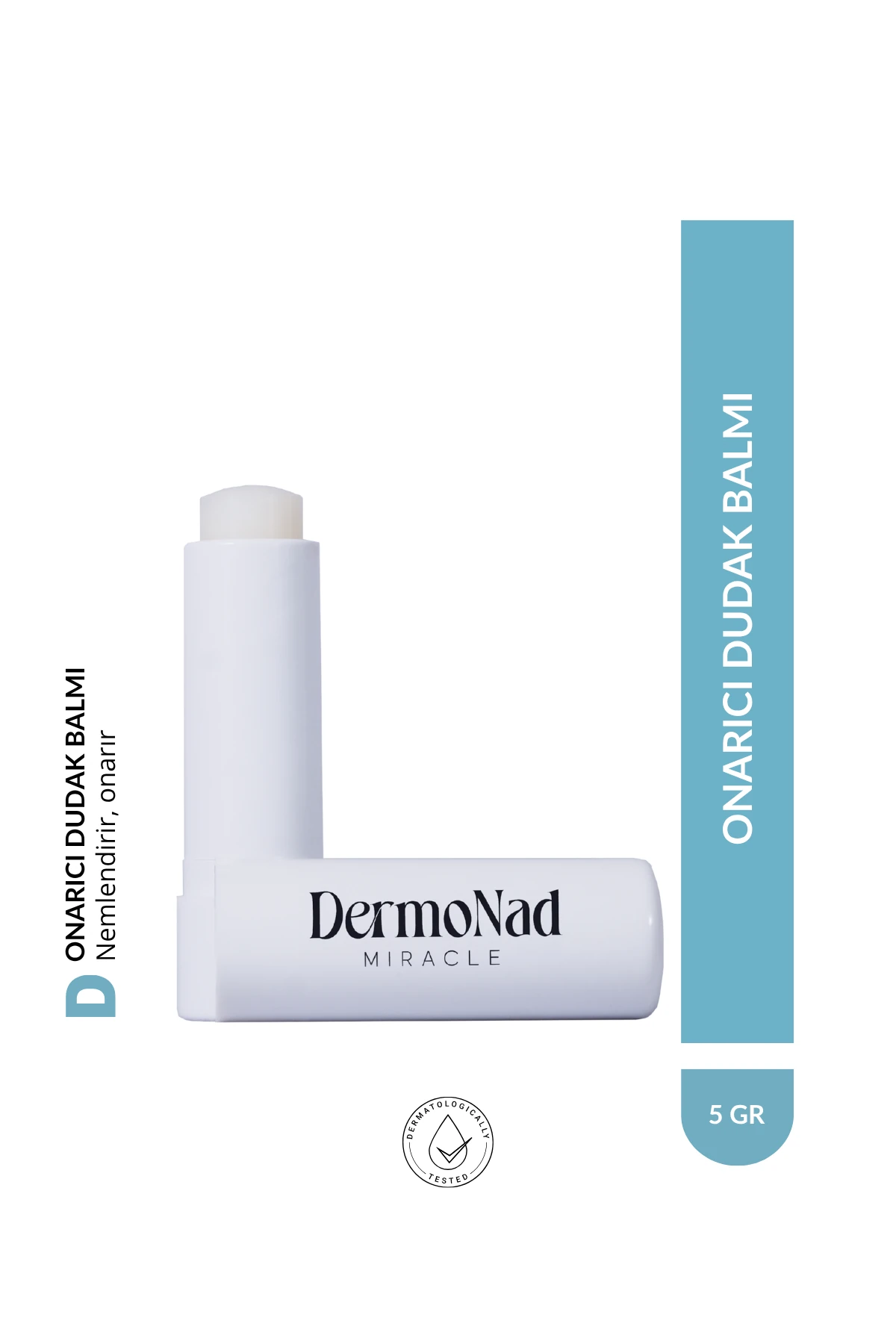 Onarıcı Nemlendirici Dudak Balm 5 mg (She Butter , Vitamin E , Coconut Oil ,Squalene)