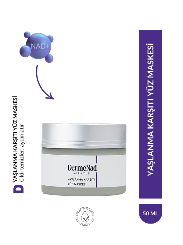 DermoNad Yaşlanma Karşıtı Yüz Maskesi 50 ML 