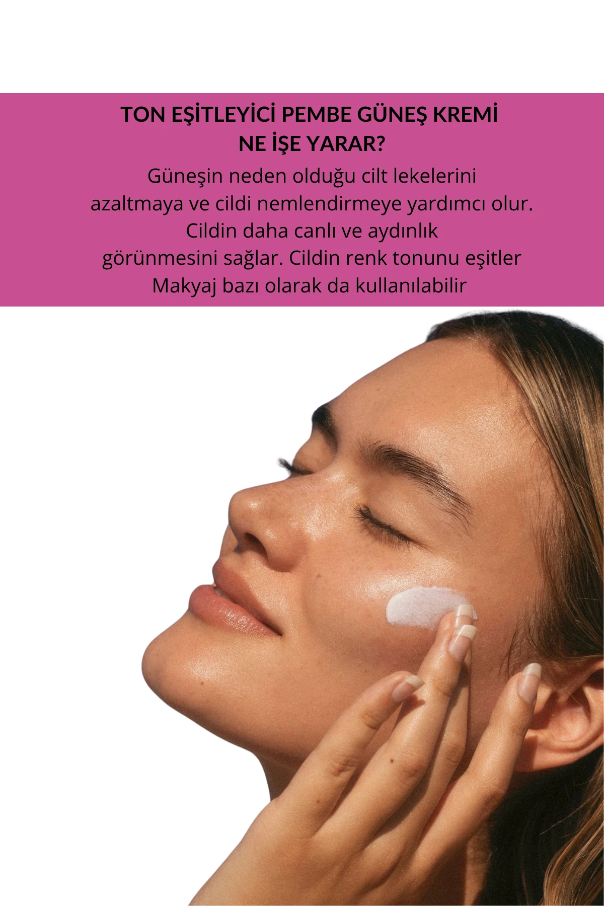 Cilt Tonu Eşitleyici Güneş Kremi SPF 50+ 50 ML (NAD+, Arbutin, Zinc, Hyalüronik Asit)