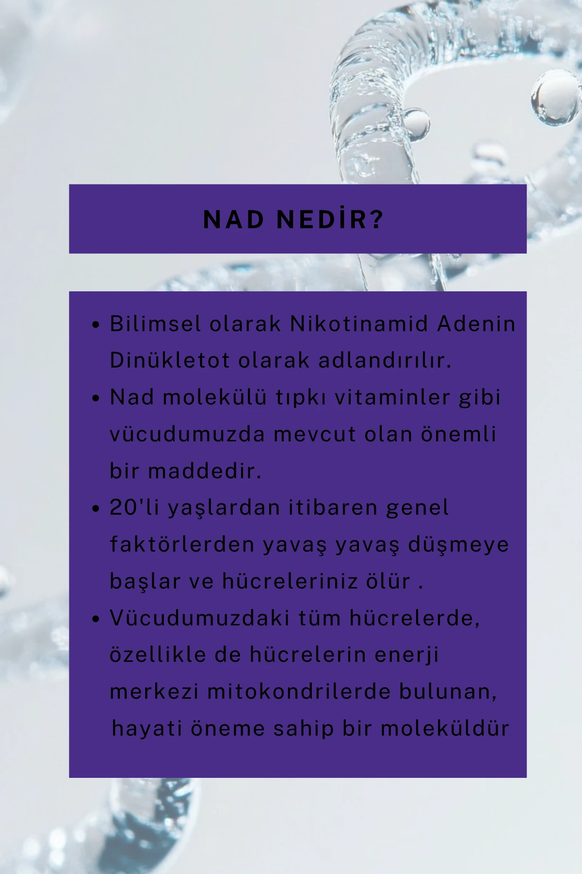 Aydınlatıcı, Canlandırıcı, Yaşlanma Karşıtı Yüz Maskesi 50 ML (NAD+, Matrixyl 3000, Hyalüronik Asit)