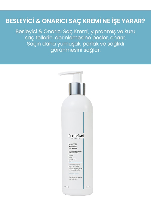 DermoNad Nemlendirici & Onarıcı Saç Bakım Kremi 300 ML