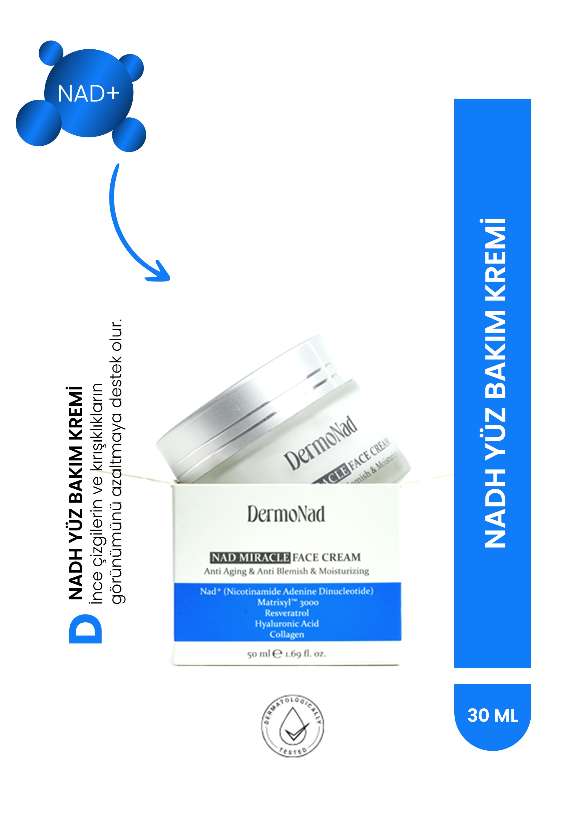 DermoNad Yüz Kremi 30 ML